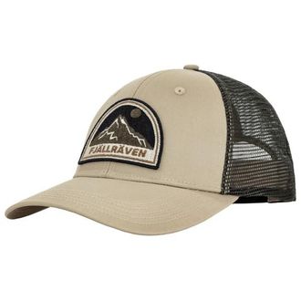 Fj&auml;llr&auml;ven Badge L&aring;ngtradarkeps Cap - Unisex | beige