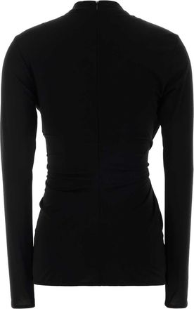 Bottega Veneta Womens Black Blouse Viscose