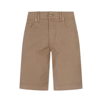 Jacob Cohen Casual Shorts, male, Brown, Size: W31 5 Pkt Slim Fit Shorts
