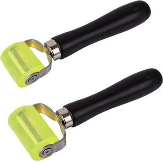 OEM Rullo Di Pressione Manuale In 2 Pezzi, Rullo Pressore In Silicone, Strumento Di Riparazione Per La Riduzione Del Rumore, Rullo Compattatore Per Carta 