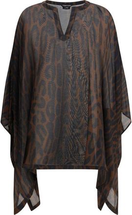 Tom Ford Brown Cotton Casual Womens Dress
