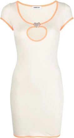 AMBUSH Short Kleedjes - Dames - Korte kleedjes - Wit - XS - Kleedjes