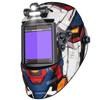 OEM Casco De Soldadura, Oscurecimiento Autom&aacute;tico, Luz Led, B