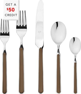 Mepra 20Pc Flatware Set With $50 Credit