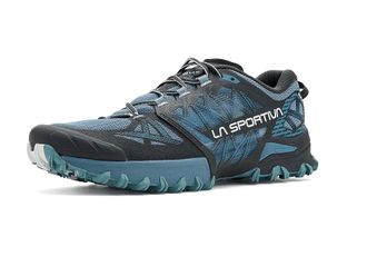 La Sportiva Bushido III Womens Running Shoes Carbon/Limestone : EU 41.5 (US Womens 9.5+) B - Medium, Rubber/Synthetic