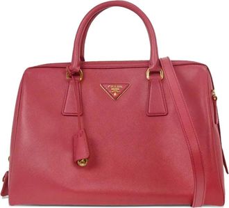 Prada 2010s leather tote bag - Pink