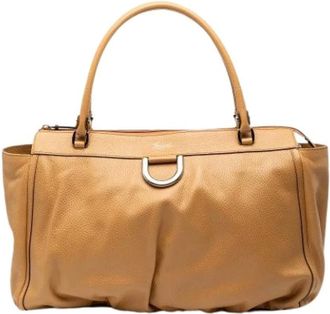 Gucci Pre-owned Handbags, female, Brown, Size: ONE SIZE Pre-owned Tote Bag