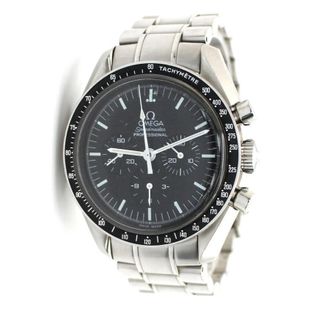 Omega Pre-owned Omega Speedmaster Moonwatch Chronograph Automatic Black Dial Mens Watch 3570.50.00