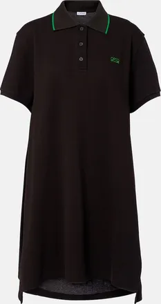 Loewe Double L cotton polo piqu&eacute; dress