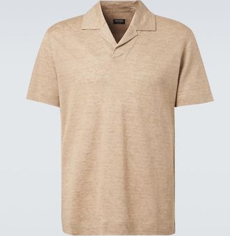 Ermenegildo Zegna Linen polo shirt
