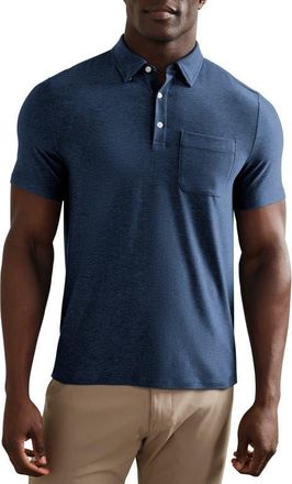 Rhone WFH Knit Polo in Vintage Indigo/slate Blue at Nordstrom, Size Xx-Large