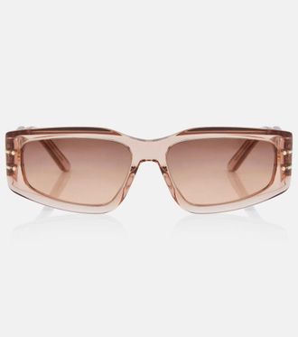 Dior DiorSignature S9U rectangular sunglasses