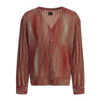 Needles C&aacute;rdigan de Tejido Jacquard - Knitwear - Hombre - Rojo - L