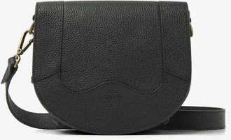 VIA VAI Mae Lizzy zwarte crossbody tas - Dames - Schoudertassen - Zwart - ONE Size - Leer - Tassen