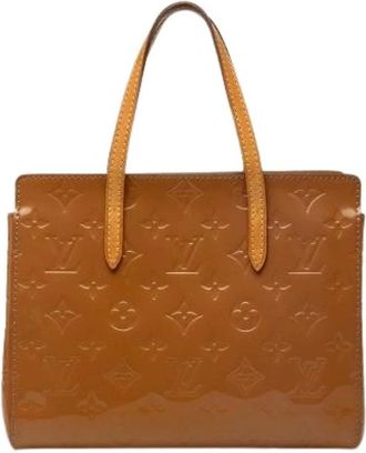 Louis Vuitton Pre-owned Catalina BB - Dames - Pre-owned - Bruin - Maat: ONE Size Leer