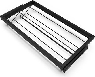 Emuca Kit Caj&oacute;n Zapatero Para Armario 860-894mm Negro Texturado - Emuca