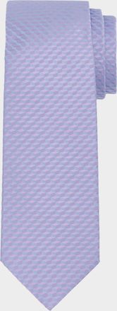 Stefano Ricci Men & apos;s Woven Geometric Silk Tie