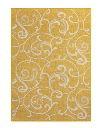Jonathan Y Designs Jonathan Y Maribel Traditional Classic All-Over Scroll Indoor/Outdoor Area Rug