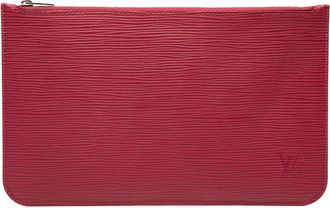 Louis Vuitton Tweedehands Epi Neverfull Pouch