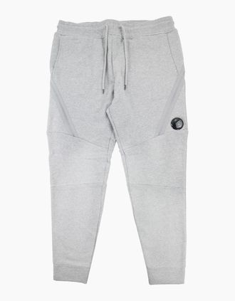 C.P. Company Mens Cp Company Diagonal Raised Fleece Tapered Sweatpants Grey M93 - Size: 2XL