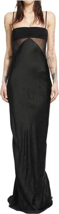 Rick Owens Kleedjes, Dames, Zwart, M, Gowns