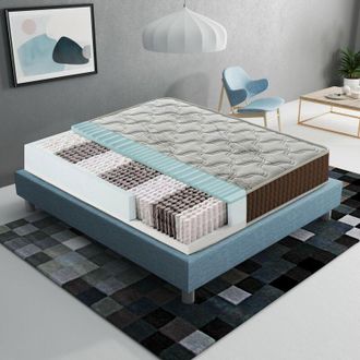 Materassi & Doghe Colchón 105x200 muelle y espuma memoria - 23 cm de alto