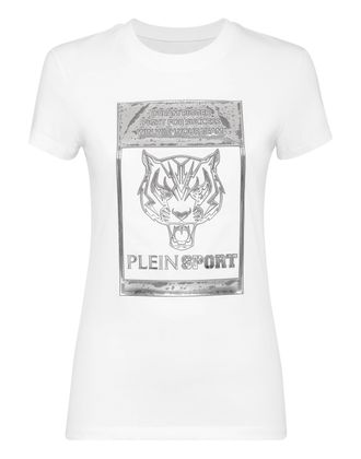 Plein Sport T-Shirt Ronde Hals Tiger