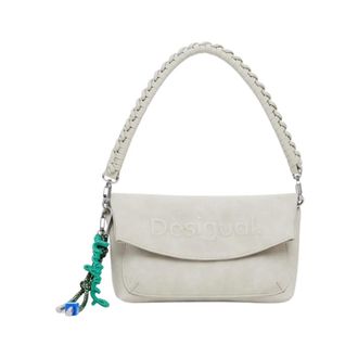 Desigual Dames, Tassen, Grijs, Maat: ONE Size