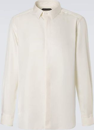 Tom Ford Camicia in twill di seta