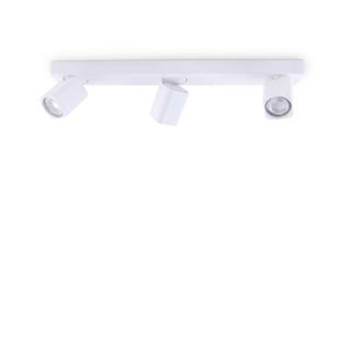 Netlighting Rudy 3 Light Ceiling Spotlight Bar White