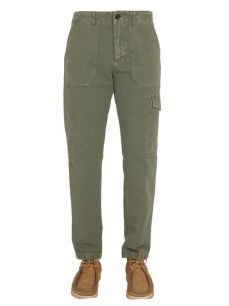Department Five Straight-Leg Casual Pants with Button Closure