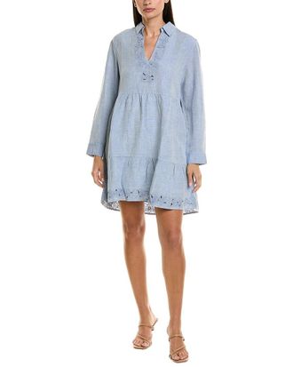 Tommy Bahama St. Lucia Linen-Blend Mini Dress