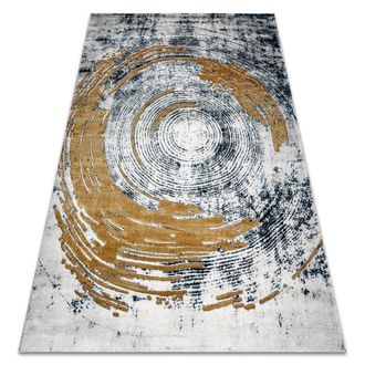 RugsX Rugsx - Alfombra Emerald Exclusivo 1024 Glamour, Elegante Abstracci&oacute;n Azul / Oro Blue 240x330 Cm