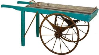 Wanderlust Deco Wanderlust Deco - Carrito expositor de metal 145x65x70h cm