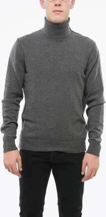 Maison Margiela MM4 MM14 Maglia in Cashmere a Collo Alto Maison Margiela