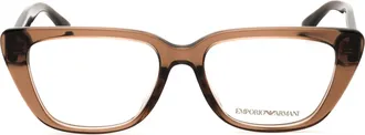 Emporio Armani 0EA3256U Cat Eye Eyeglasses - Brown