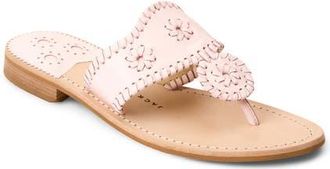 Jack Rogers Jacks Flat Sandal in Pink Marshmallow at Nordstrom, Size 9.5