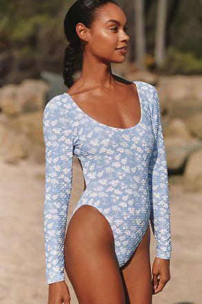 Dippin' Daisy's Swimwear Calypso Long-Sleeve One-Piece Swimsuit