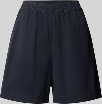 Soyaconcept Regular Fit Bermudas mit elastischem Bund Modell CISSIE in Marine, Gr&ouml;&szlig;e XXL