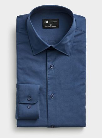 Le 31 Mens Stretch organic cotton shirt Modern fit