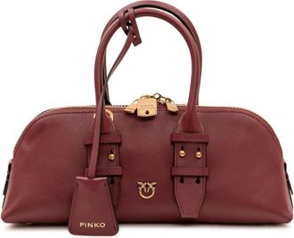 Pinko Maroon Escape Small Satchel
