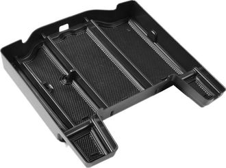 OEM Bandeja Oculta En El Reposabrazos Central, Guantera Auxiliar Para Accesorios Automotrices Dodge Ram 1500 2019-2024 - Negro