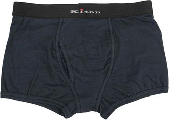 Kiton Boxer - Heren - Onderbroek - Blauw - 3XL - Katoen - Ondergoed