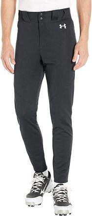 Under Armour Baseball Pants 22 Mens Clothing Black/White : 3XL, Polyester