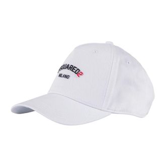 Dsquared2 Caps, male, White, Size: L Logo Cap