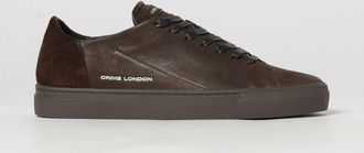 Crime London Sneakers basse Amuse in pelle con punta tonda e suola in gomma