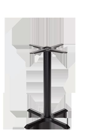 Netfurniture Black Cruciform Table Base - Small - Height - 730 mm