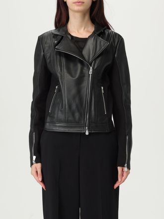 Pinko Giubbotto biker Pinko in pelle