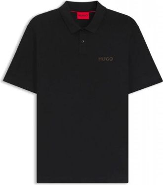 HUGO BOSS Hombre, Camisetas, Negro, Talla: M