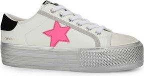 Vintage Havana Amaze Platform Metallic Sneaker in White/Pink Pop at Nordstrom Rack, Size 7.5